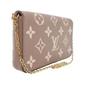 Louis Vuitton Bicolor Monogram Felicie Pochette Bag Empreinte